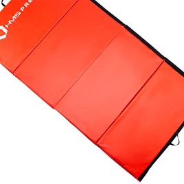 MATERAC GIMNASTYCZNY SKŁADANY 2400x1200 MM RED HMS PREMIUM