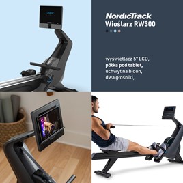 WIOŚLARZ MAGNETYCZNY RW300 NORDICTRACK