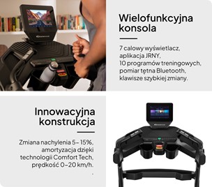 BIEŻNIA ELEKTRYCZNA BOWFLEX T25
